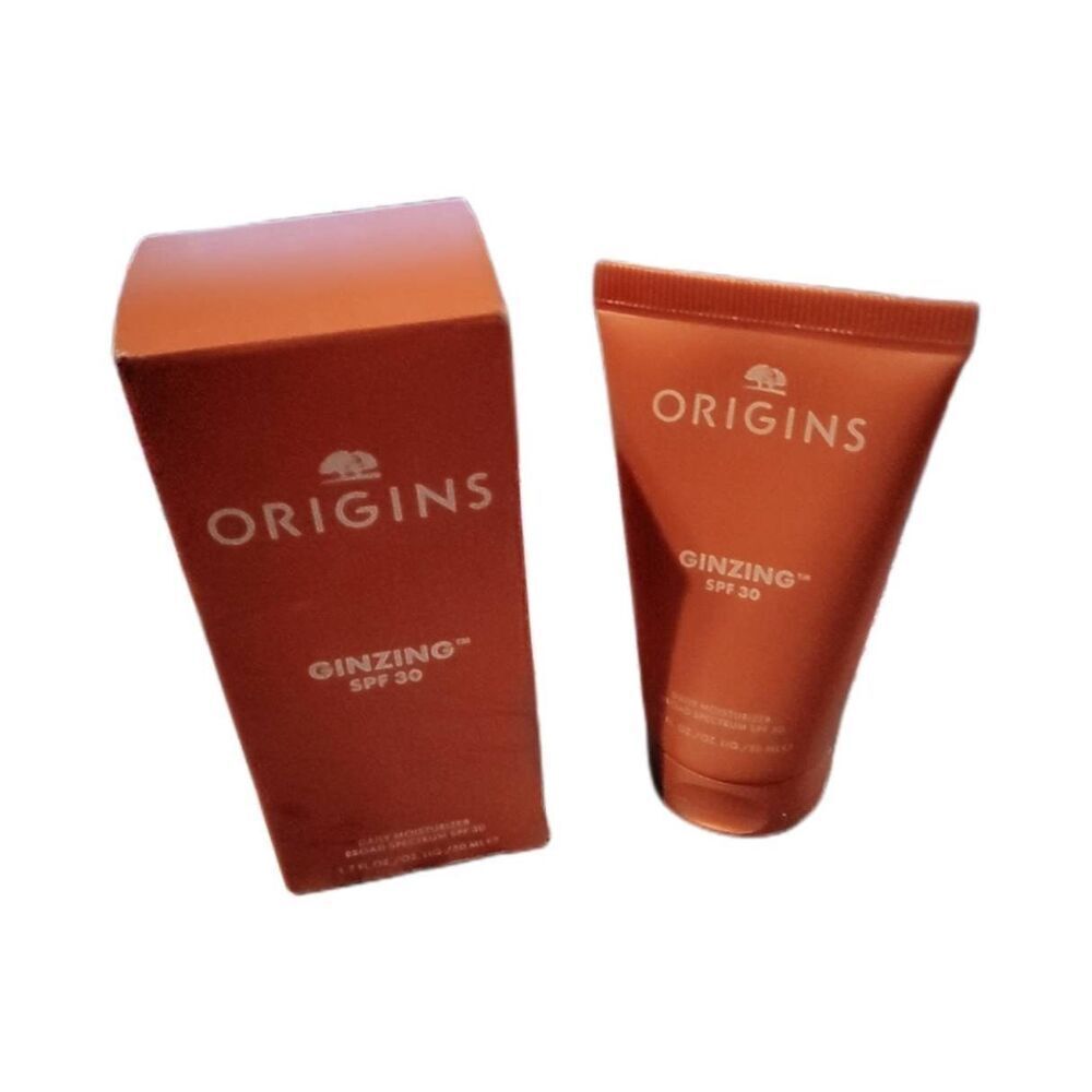 BNIB~ORIGINS Ginzing SPF 30 Daily Moisturizer Broad Spectrum SPF 30